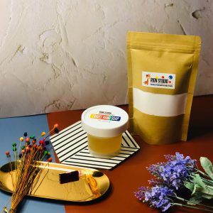 天然粒粒梘材料包TRAVEL HAND SOAP DIY SET